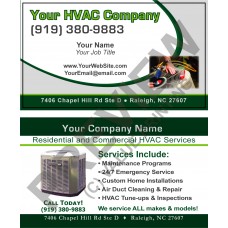 HVAC Business Card #4